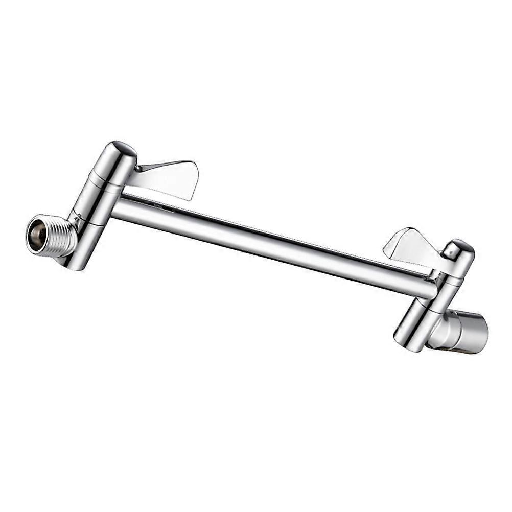 Showerhead Extension Pipe 1 Set Simple Structure Bathroom Shower Head Adjustable Feature 30x15cm