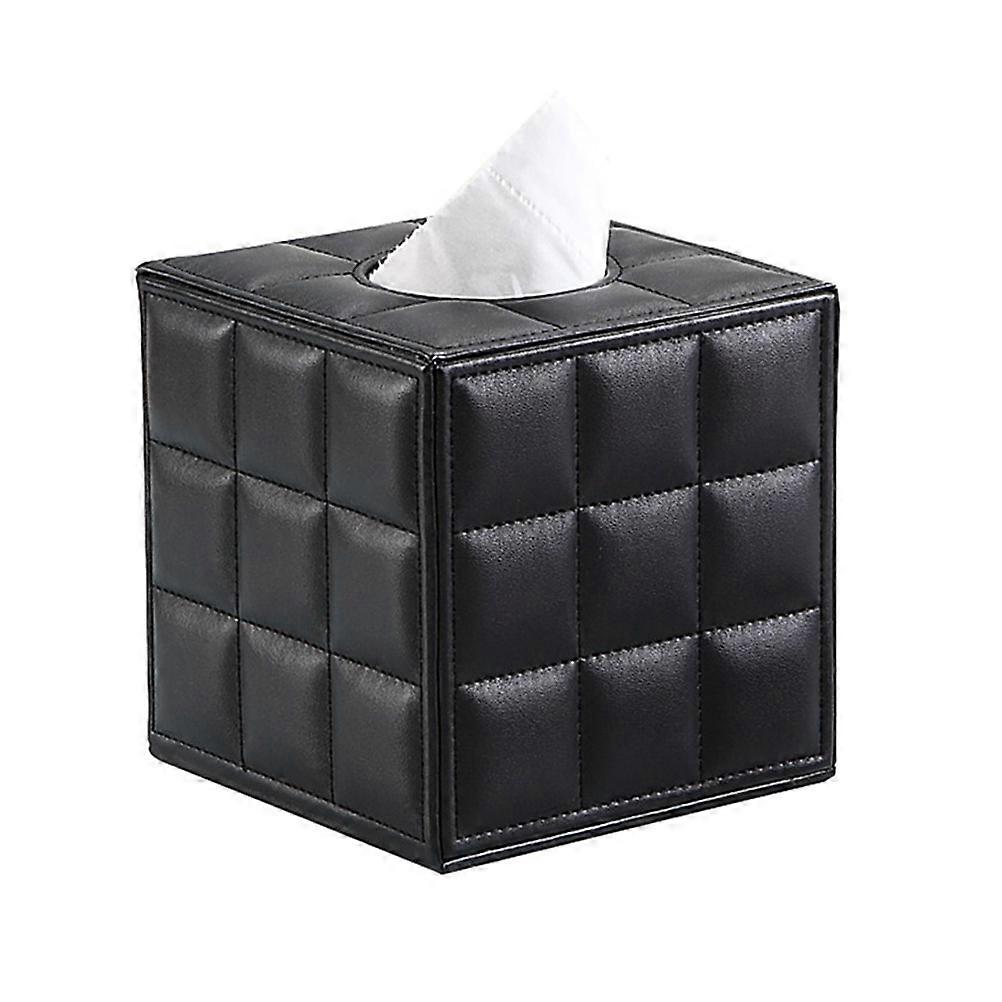 Sturdy Tissue Box for Organizing Paper Perfect for Home Office and Hotel Rooms Black