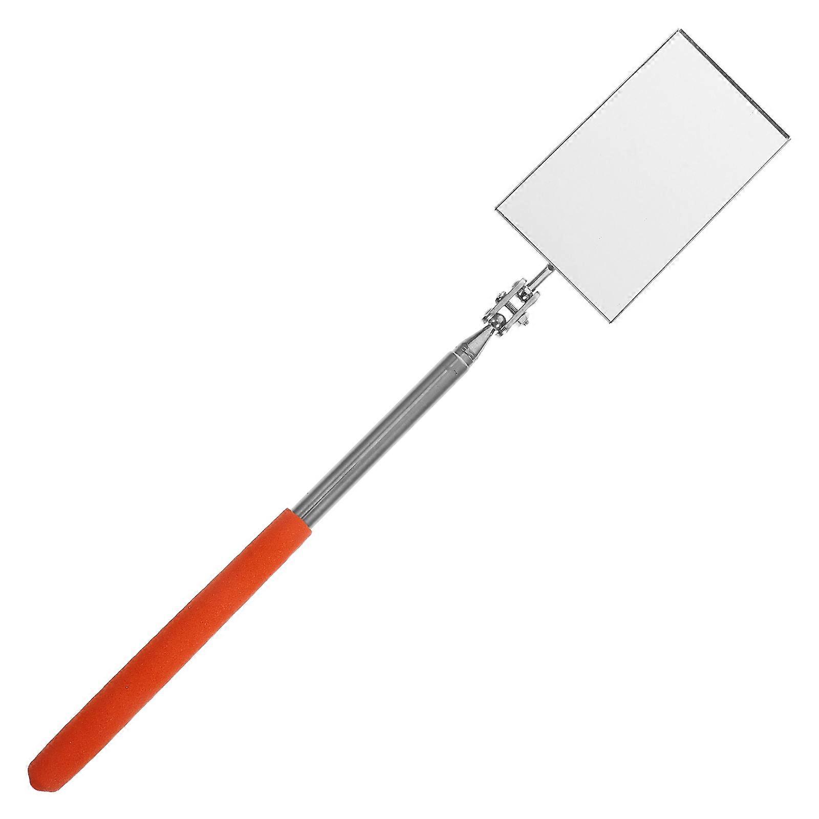 Foldable Vehicle Inspection Mirror with Large Reflective Surface for Clear Visibility in Automotive Repair and Internal Wall Inspections