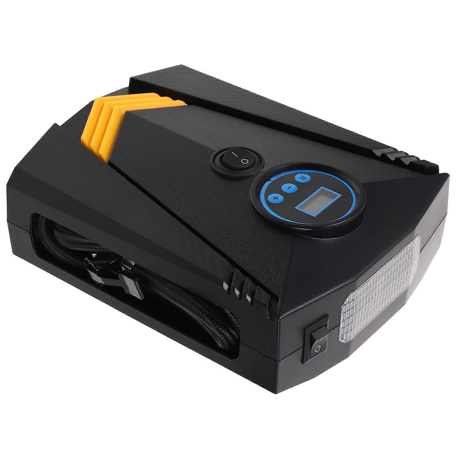 Compact Tire Inflator Handheld Air Compressor for Fast Inflation – Multifunctional High Precision Display Durable Design for Cars Motorcycles