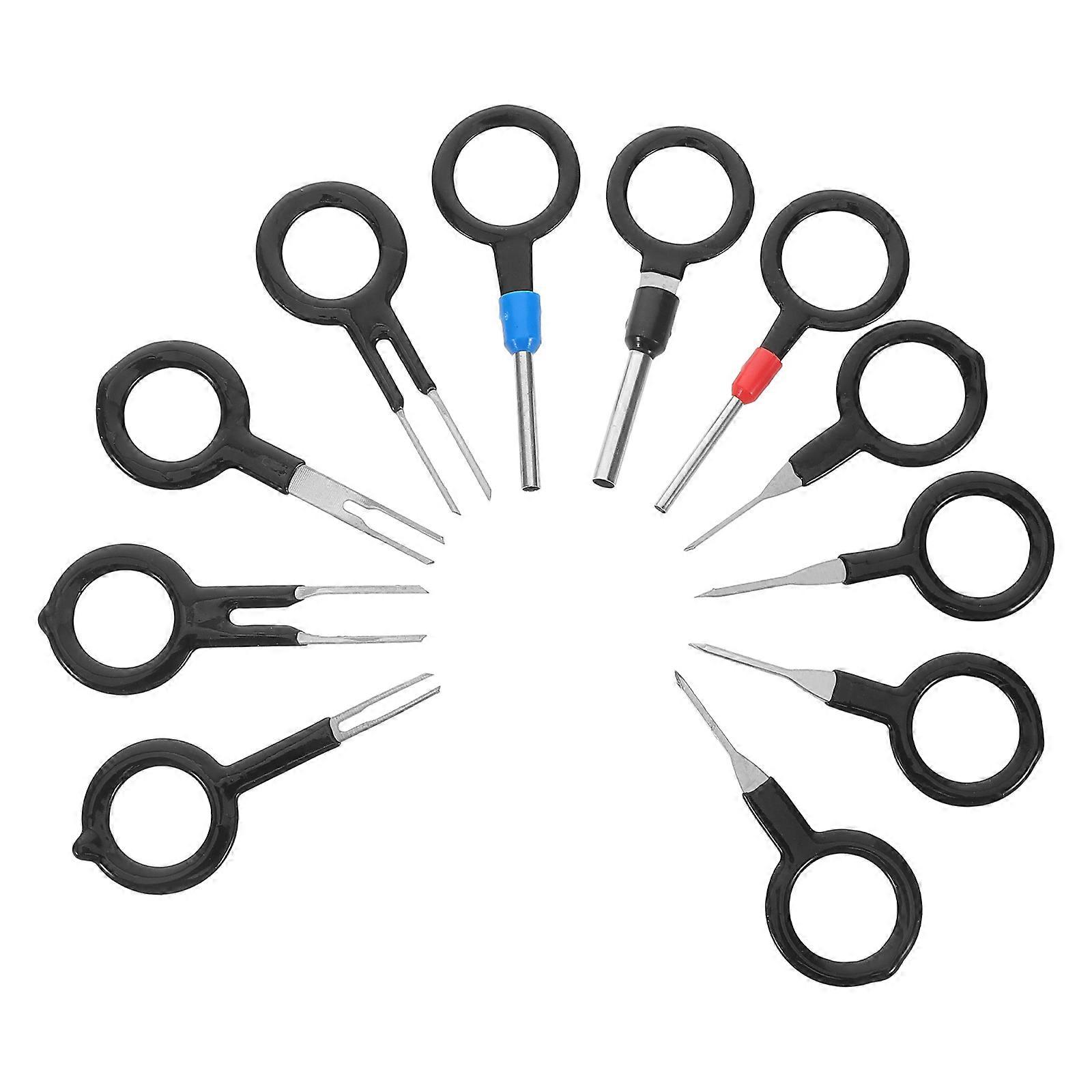 Automotive Pin Connector Kit 11Pcs Ergonomic Handle Tool For Mechanics Electrical Connector Pin Removal