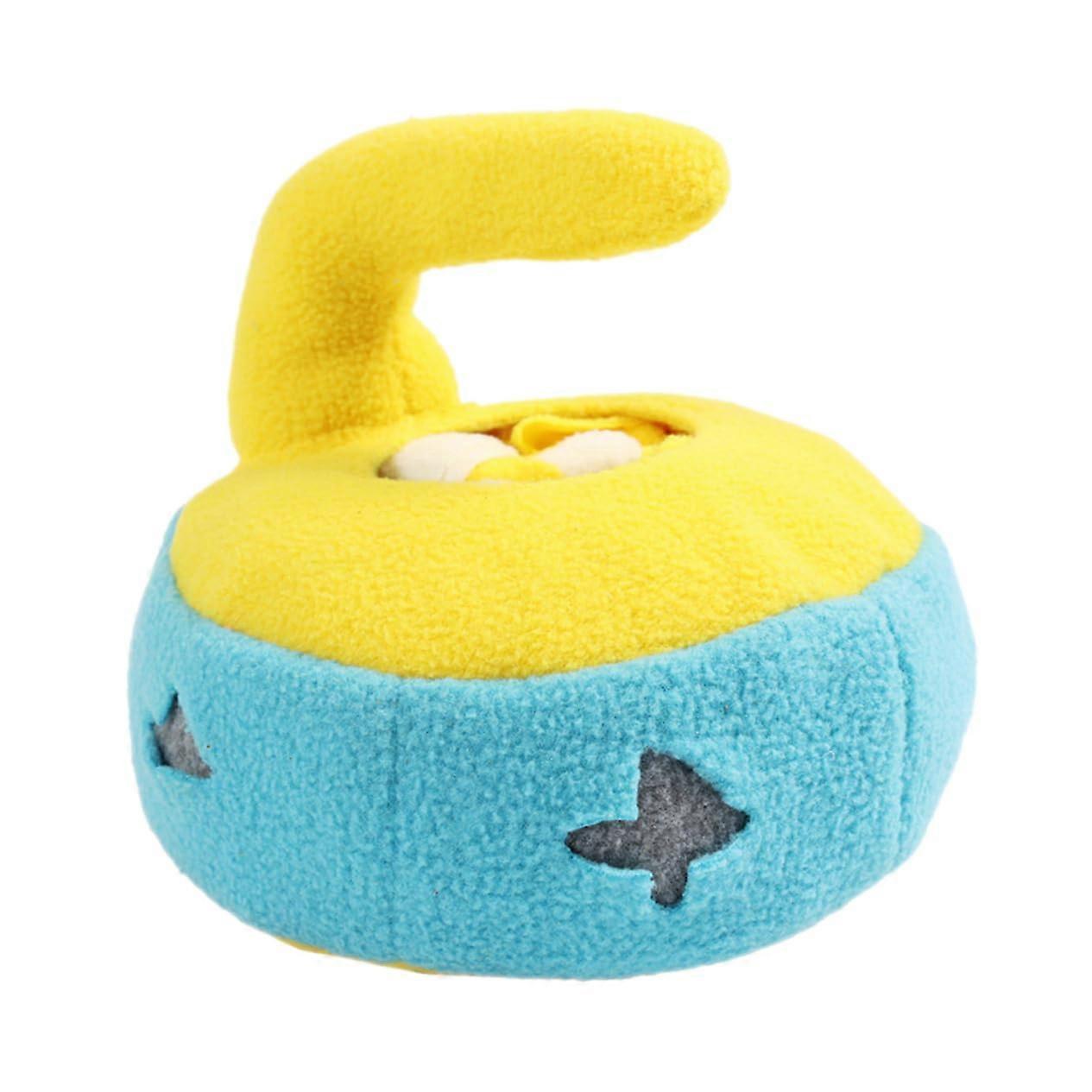 Snap toy for wearresistant and adorable foodhiding plaything for interactive engagement and mental stimulation.