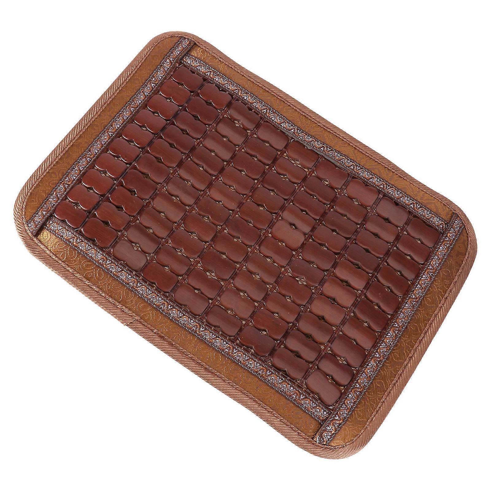 Rectangular Coffee Bamboo Seat Cushion For Office And Home Use