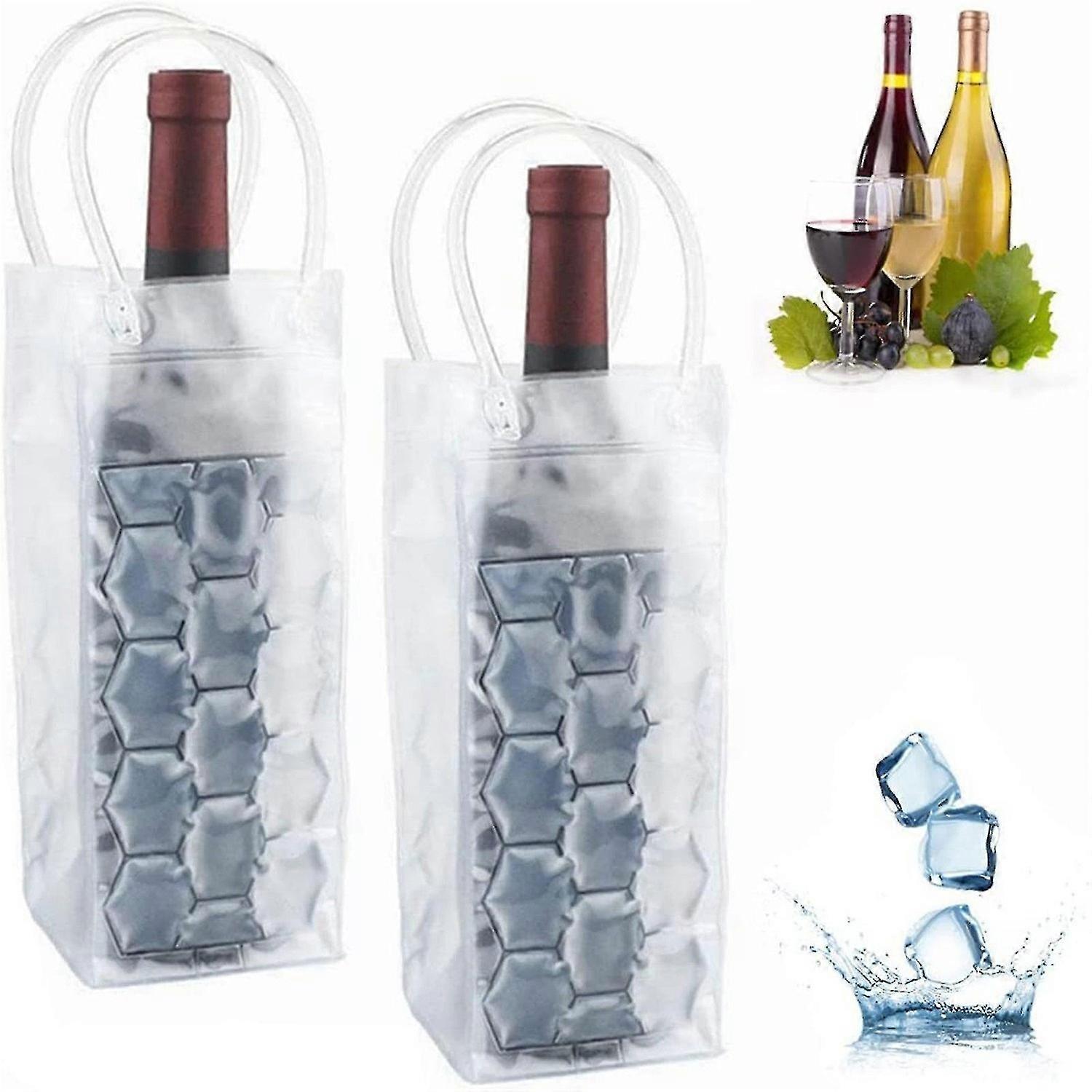 Gel Ice Wine Bag Ice Pack Ice Pack Handbag Refrigerated Ice White 2 Packs-30ml HG