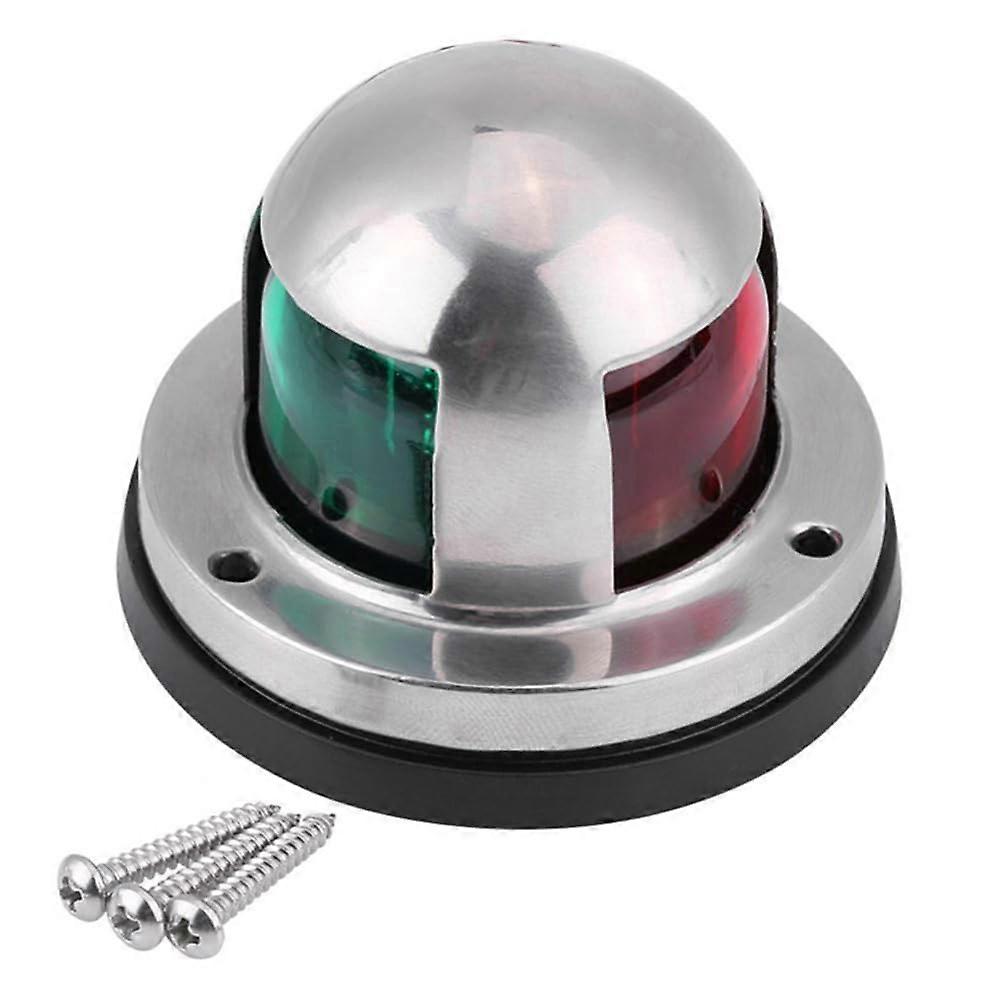 RedGreen LED Marine Navigation Light 12V Boat Bow Light Marine Boat Singnal Light, for Pontoon, Skeeter, Power Boat and Skiff Ac Color Ref: 3235