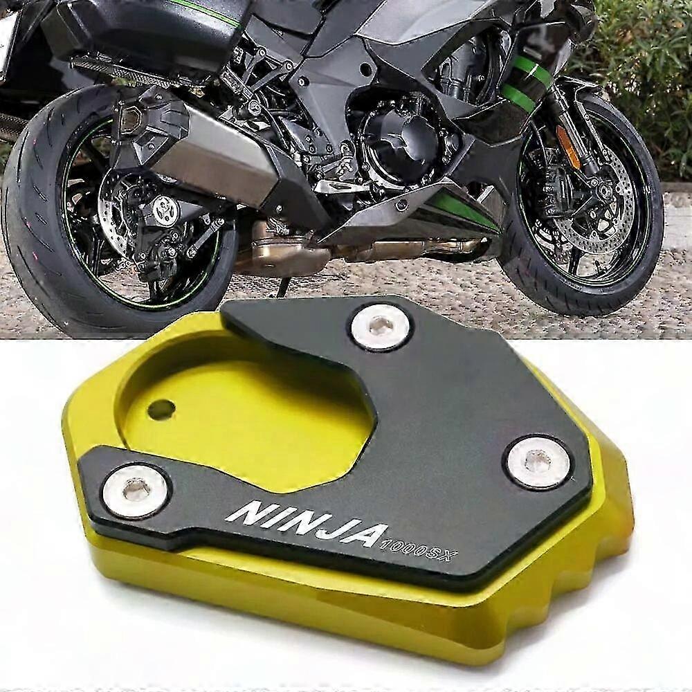 Kawasaki Ninja 1000 SX 2020-2022 Motorcycle Side Stand Extension Pad Kickstand Enlarger for Improved Stability