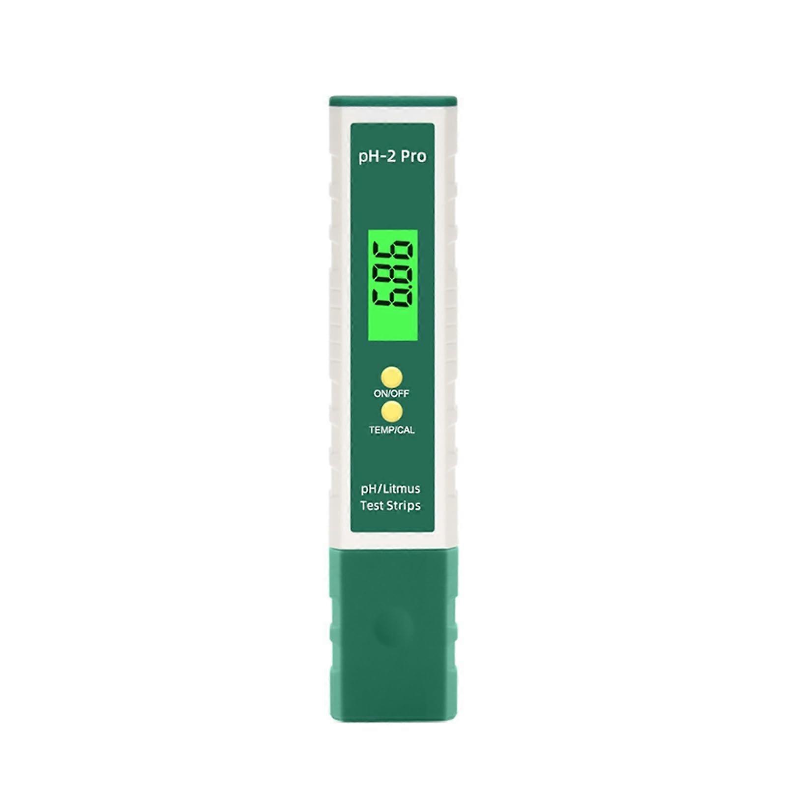 Water Tester, PH-2 Digital pH Meter for Water Quality, Accurate 0.01 pH Measurement, Range -2.00 to 16.00
