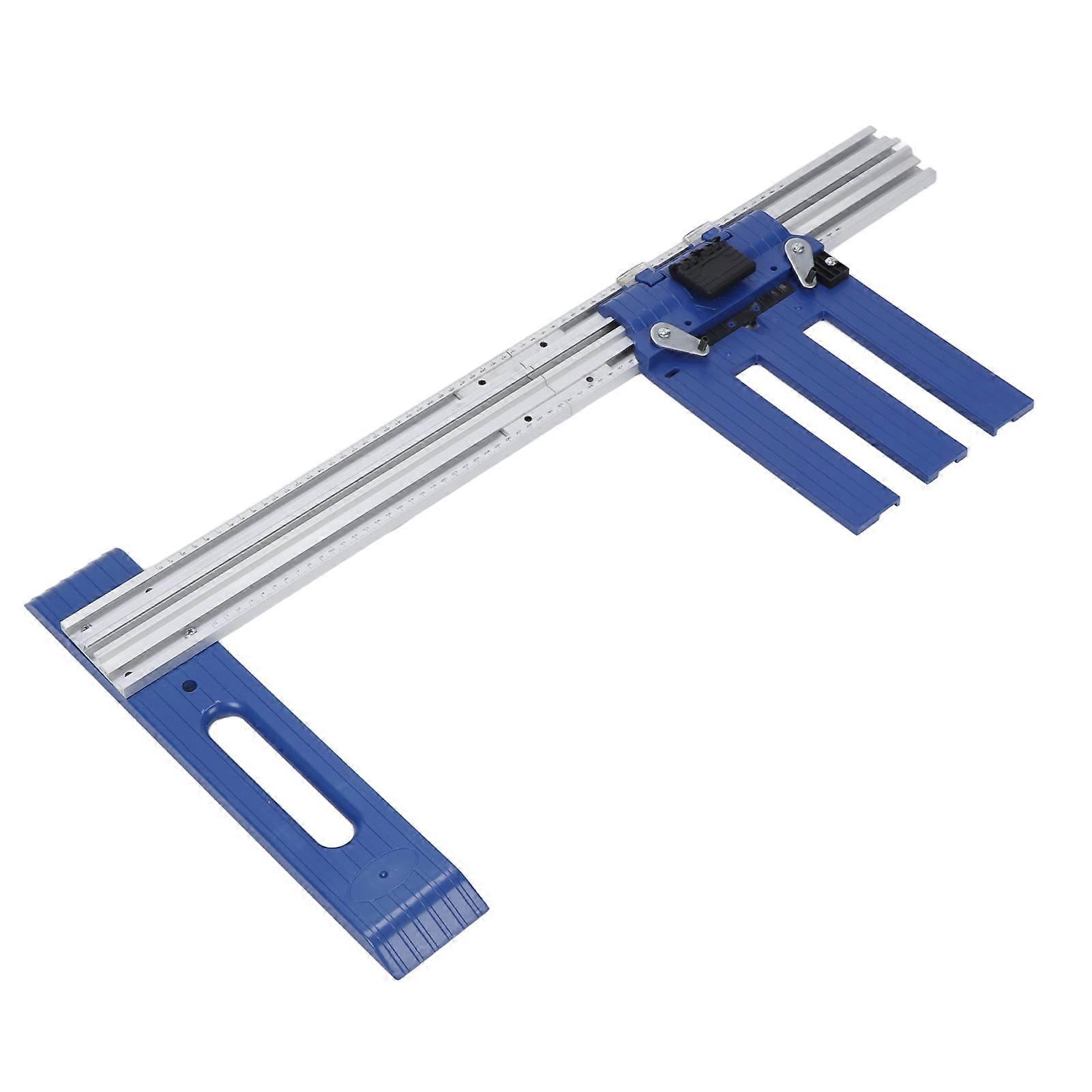 Circular Saw Cutting Guide Rail Aluminum Alloy Multifunctional Woodworking Track, Precise Cuts Compatible With Most Saws