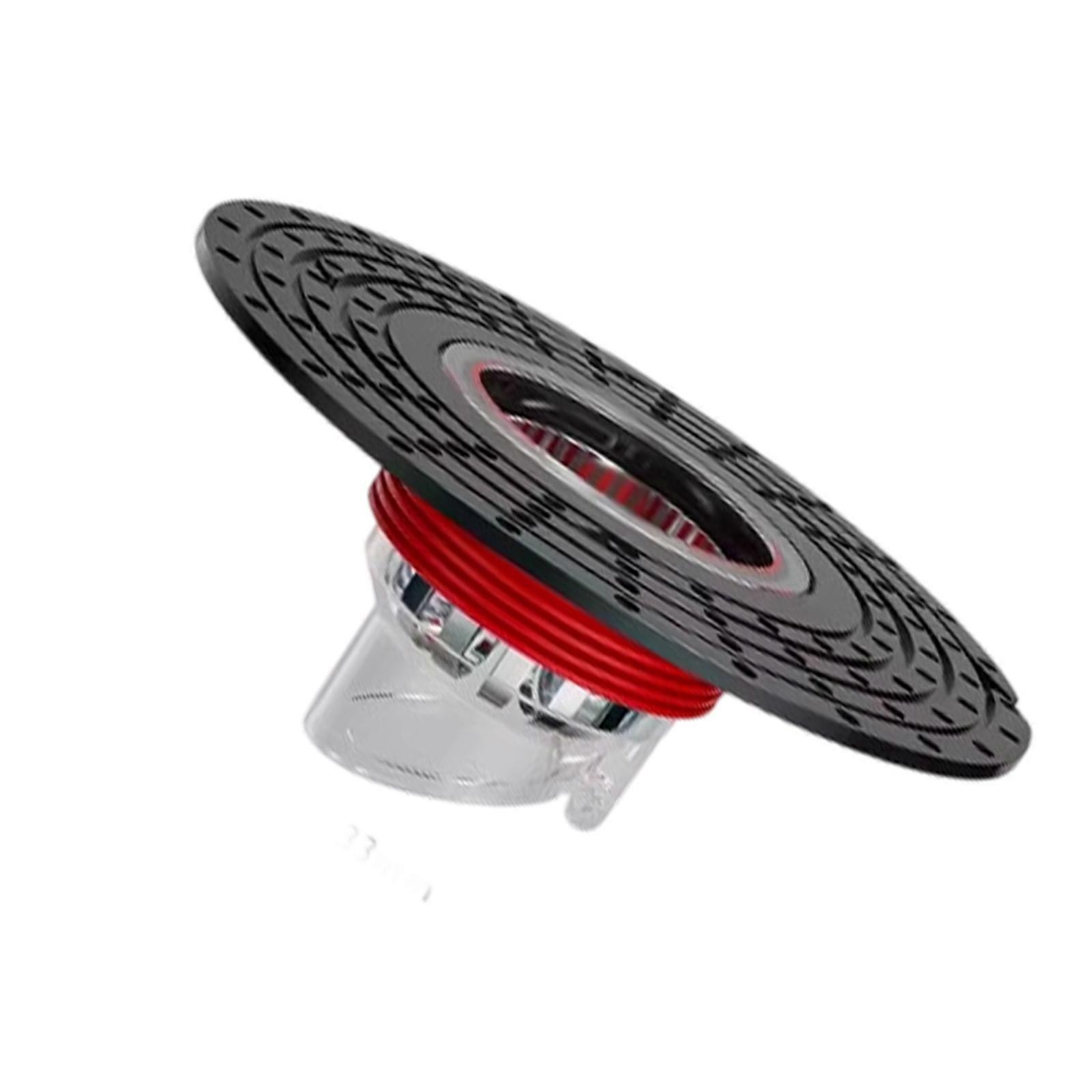 ABS Electroplated Clog Resistant Drain Cores Odor Prevention Filter Meshing Odor Proof Drain Insert For Bathroom Sink Shower  Transparent filter