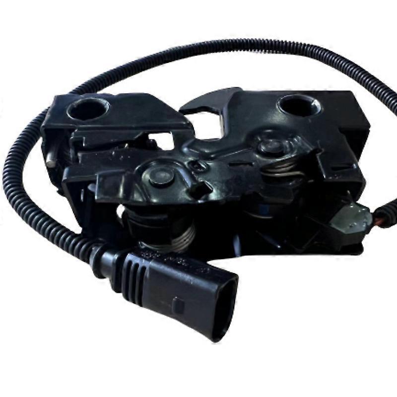 Automobile engine hood lock, compatible with multiple car models, providing stable safety assurance