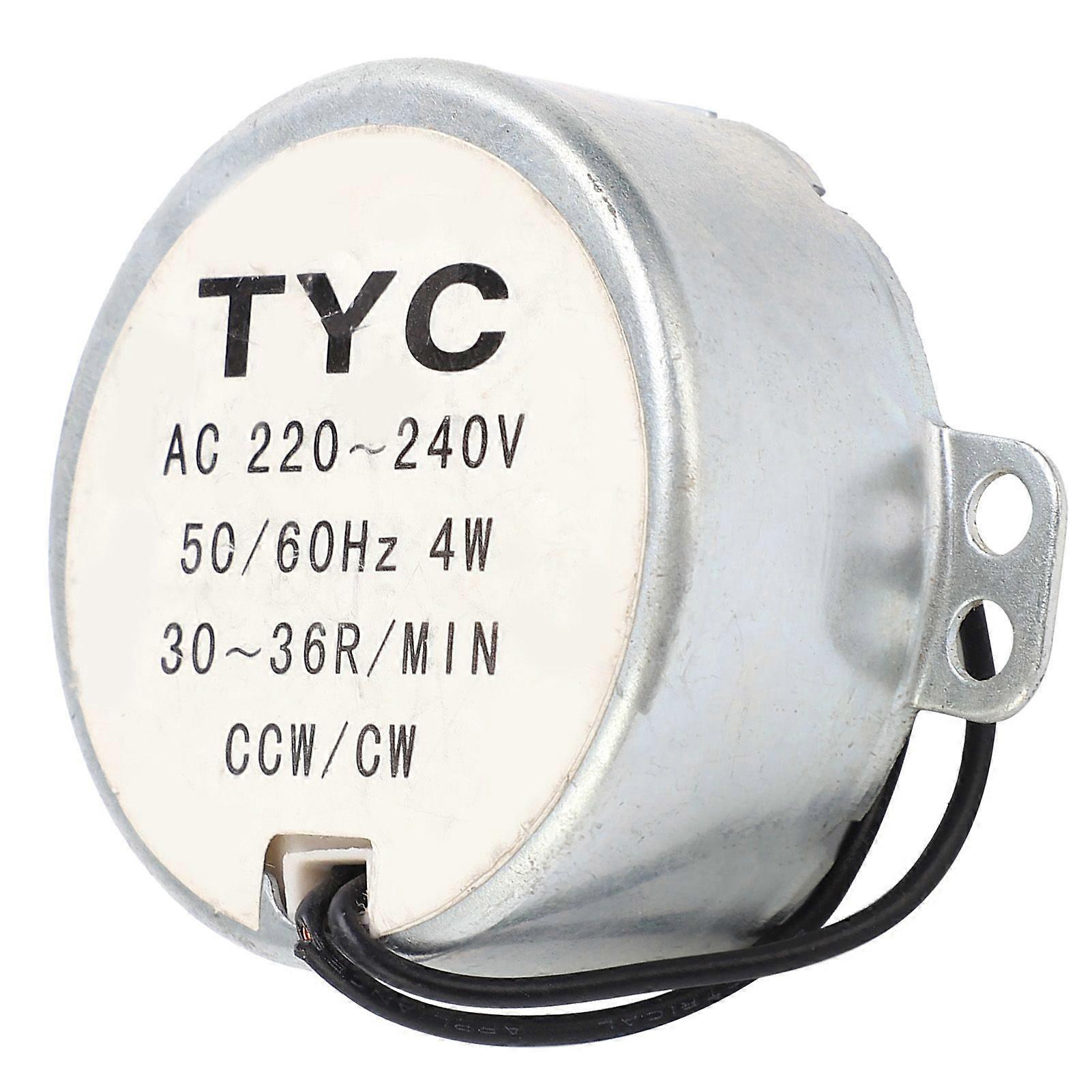 Low Speed Synchronous Motor Alloy Copper CW CCW LowSpeed 30~36r/min 49KTYZ AC 220V