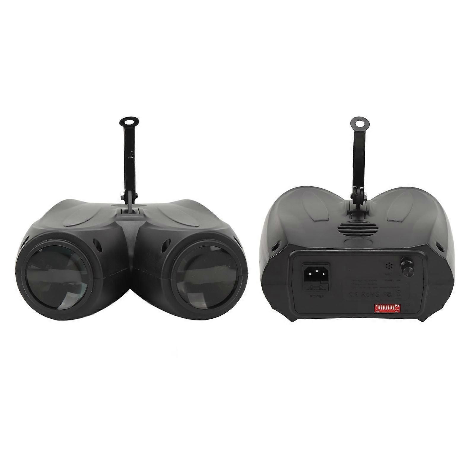 128LED Sound Activated LED Pattern Stage Light, 1106g Plastic