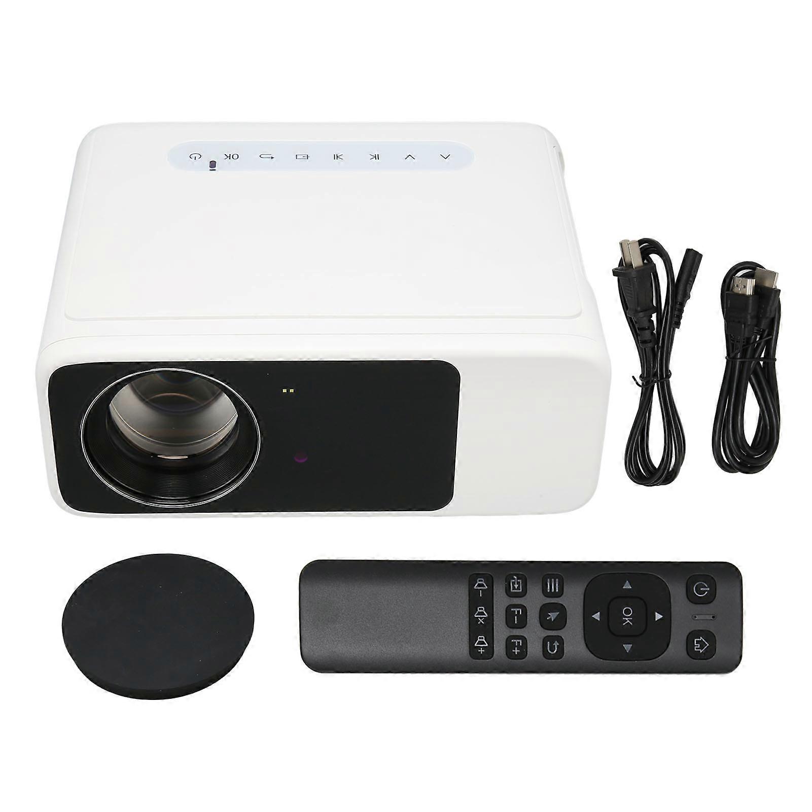 Mini Projector 1080P 380ANSI WiFi BT5.1 4K Decoding Auto Focus Wireless Projector
