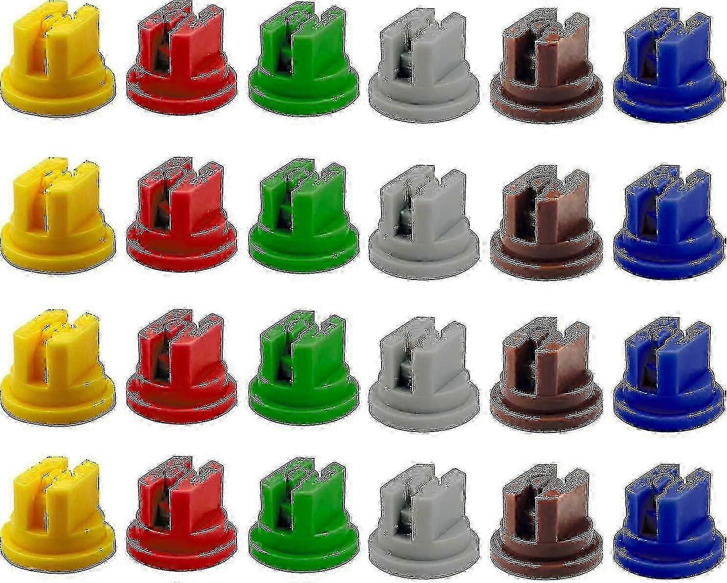 30pcs Spraying Spray Nozzles Degree Fan-shaped Atomizing Nozzle Plastic Nozzle Spray Nozzle Tip Assorted Set - Ri
