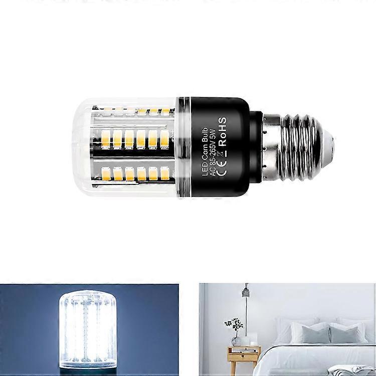 2 PCS 5W 5736 LED Corn Light Constant Current Width Pressure High Bright Bulb