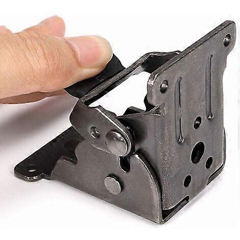 2pcs 90 Self-locking Folding Support Hinges, Locking Table Extension Bracket