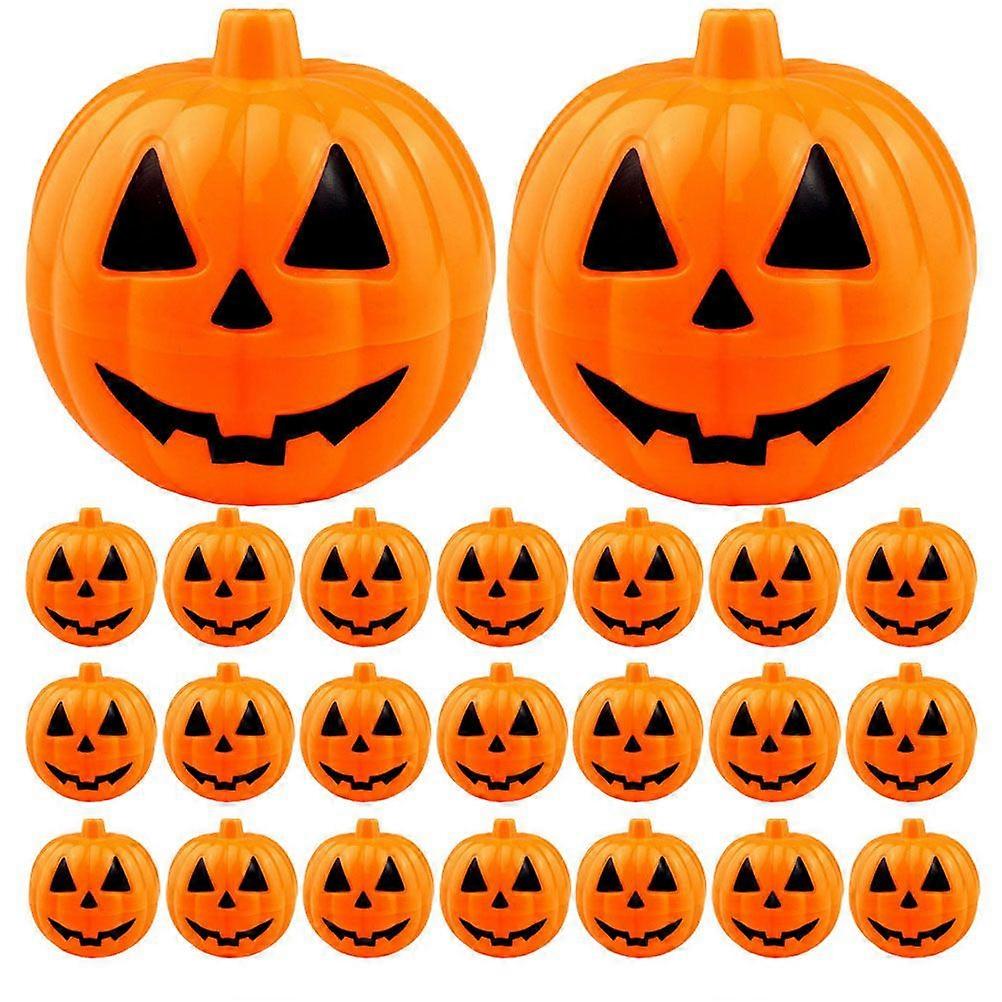 40pcs Pumpkin Candy Boxes Candy Containers Openable Candy Box Chocolate Candy Case