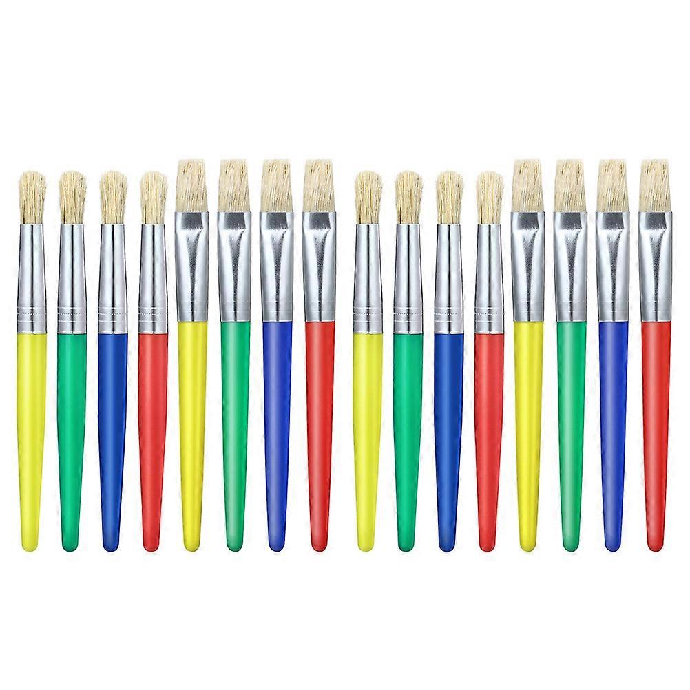 It sounds like you're referring to a product listing or description for a set of **16pcs DIY Painting Random Style Art Brushes with Handles**, ideal