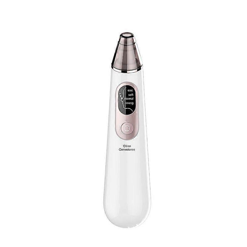 Blackhead Remover Pore Vacuum: Electric Facial Acne Extractor with 4 Probes and 3 Suction Modes(white)