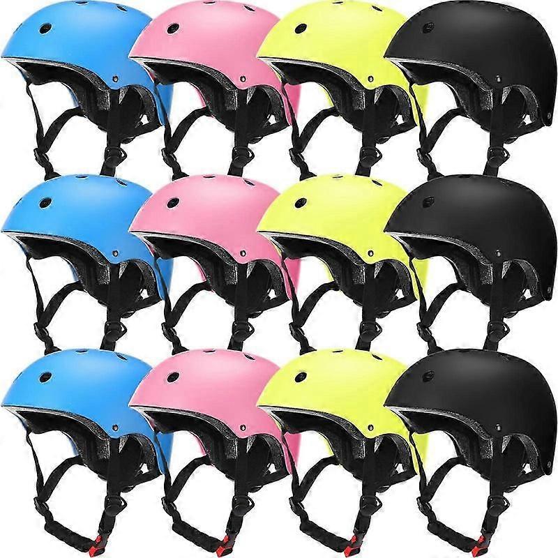 Kids bike helmet adjustable CPSC certified for ages 3-8 pack of 12