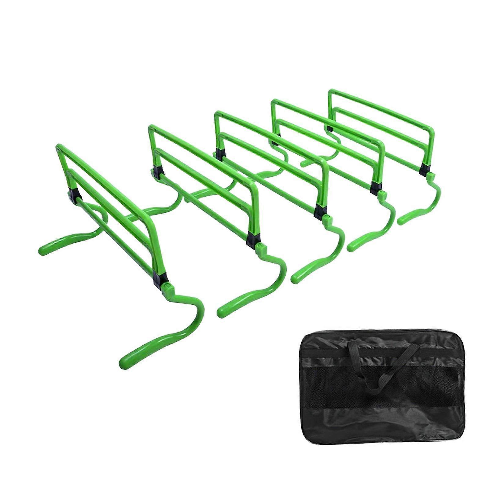 5Pcs Agility Training Hurdles Speed Hurdles Improves Strength Adjustable Height
