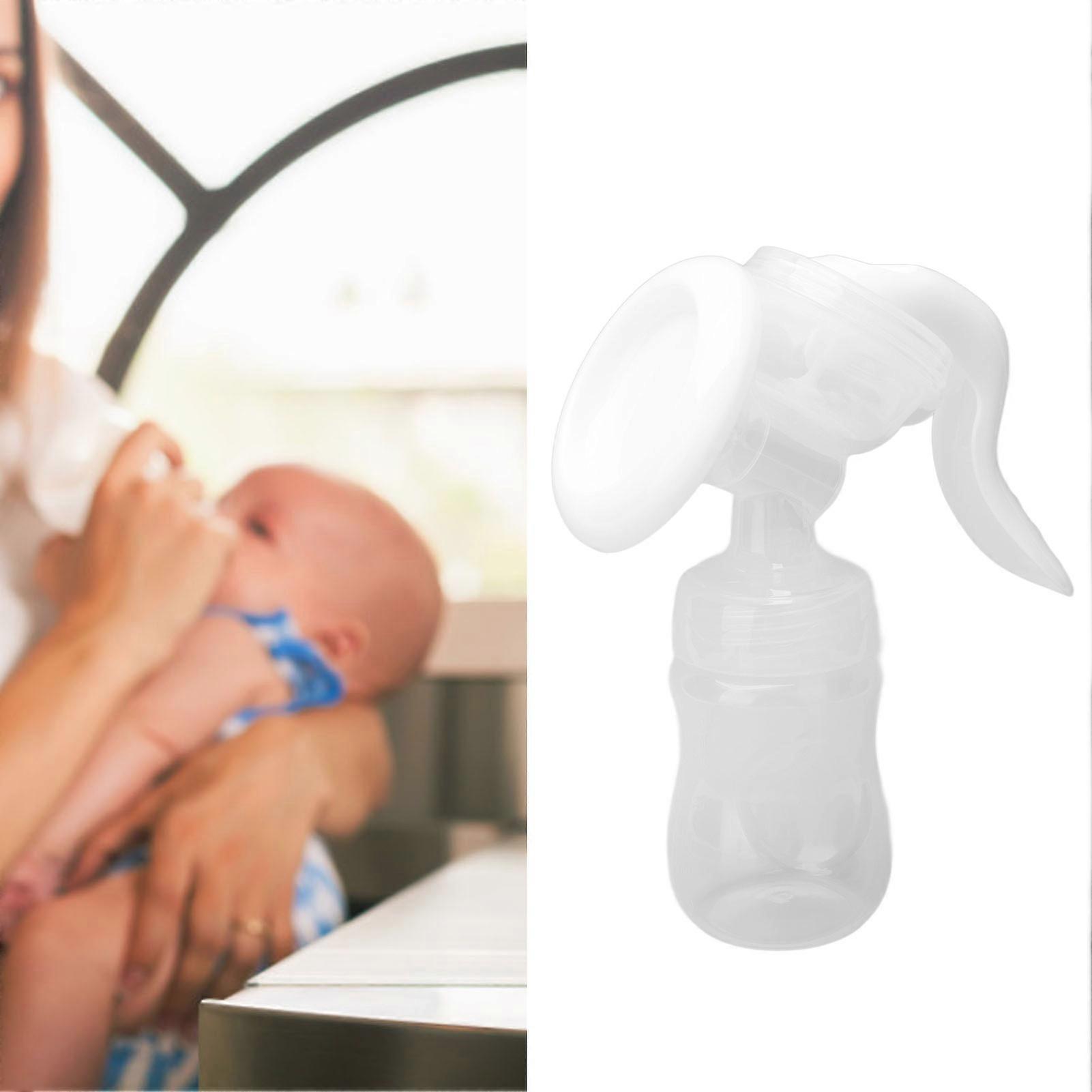 Manual Breast Pump with Strong Suction Silicone ABS Maternity Set