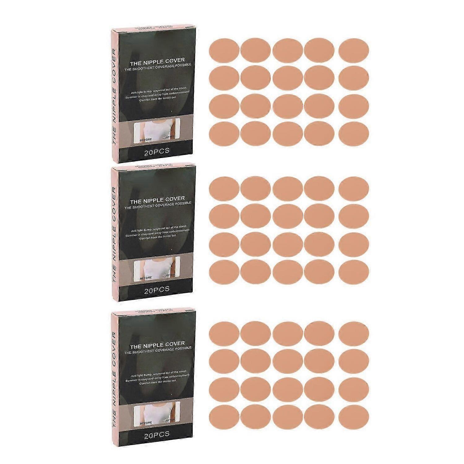 2025 Latest Model 60pcs Concealed Nipple Covers Self Adhesive Prevent Sagging ...