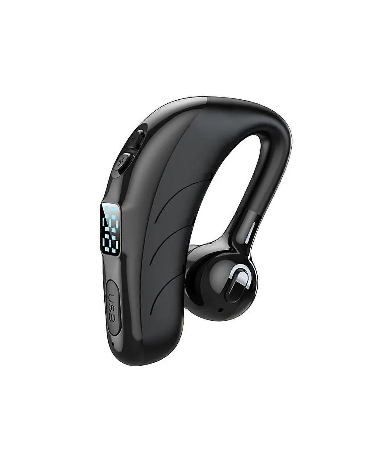OnEar Headset X13 Bluetooth 5.1 SingleEar Earphone Long Standby Noise Reduction P13LED Black