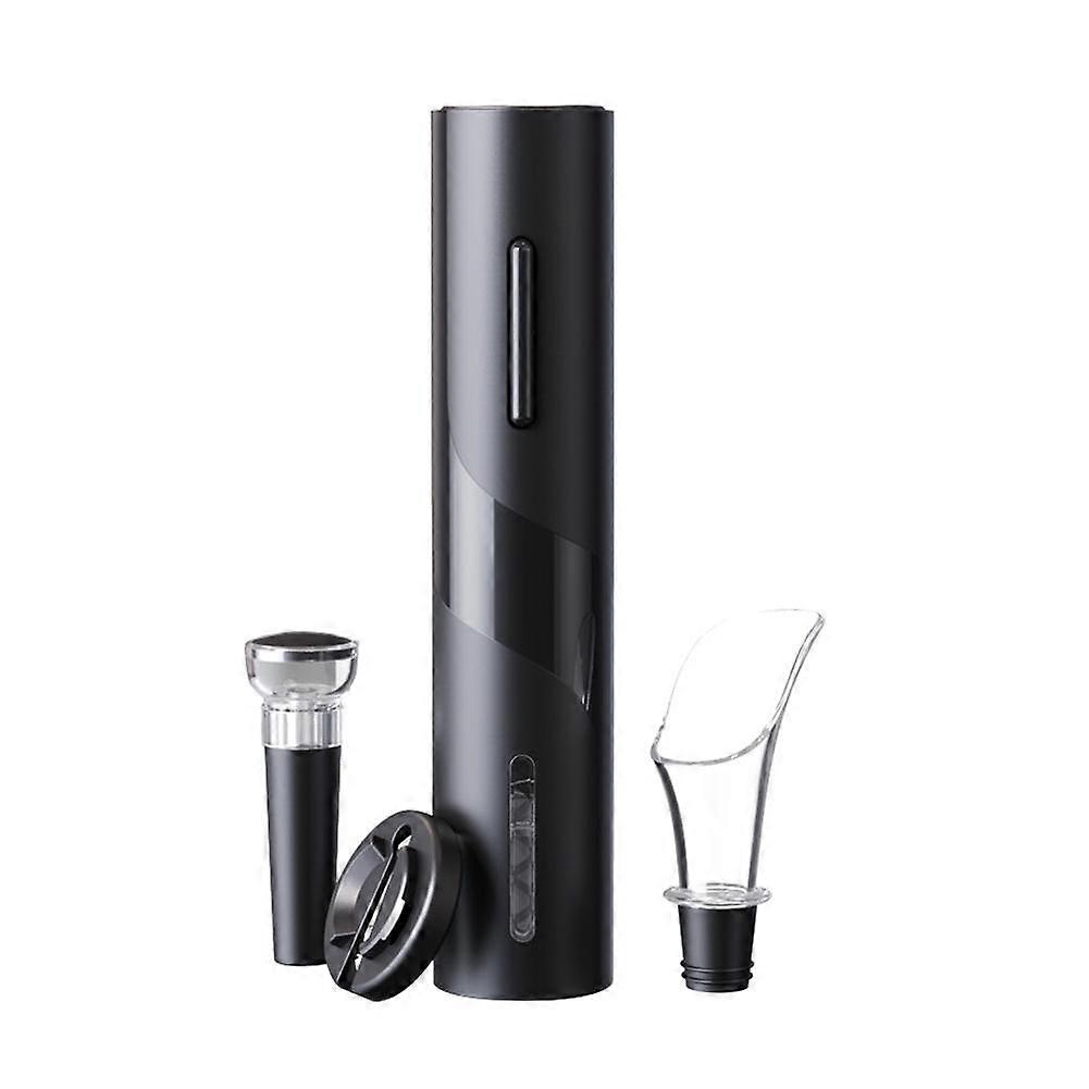 Electric Wine Opener Rechargeable Automatic Corkscrew(Black)