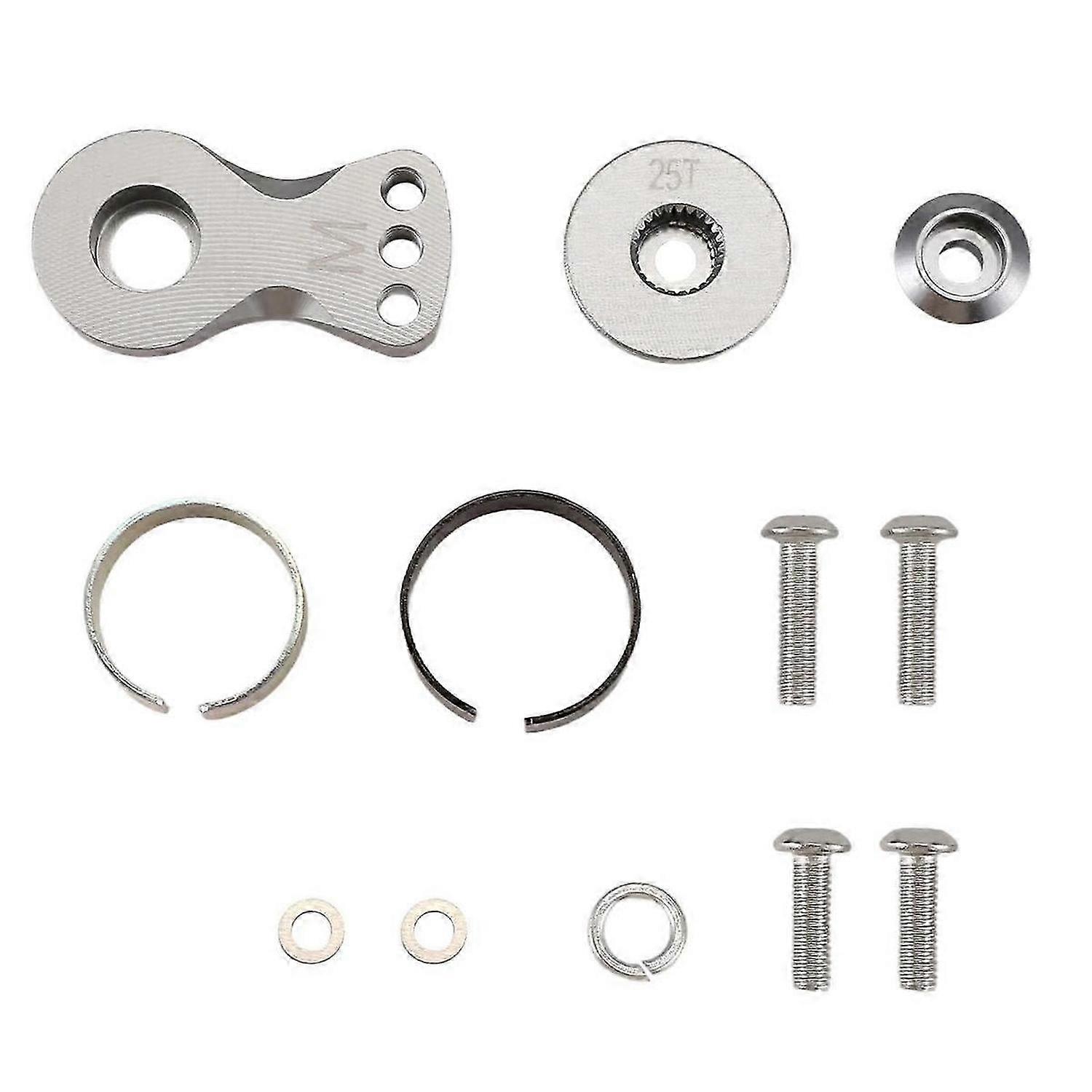 Metal 25T Adjustable Servo Saver Arm Horn for -4 Axial SCX10 1/10 RC Cars Helicopter Model Boat Upgrade Parts,M,C