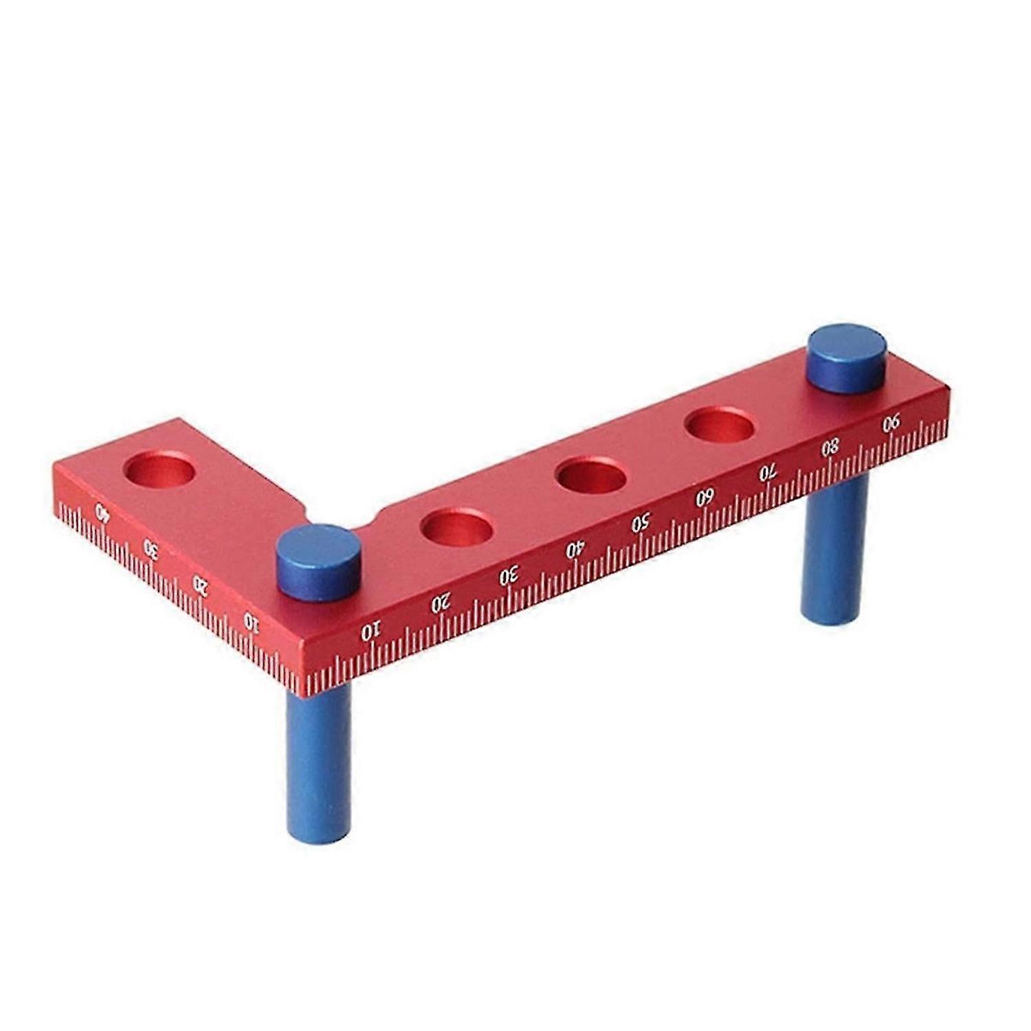 Square Center Finder, Positioning Square, Square Center Marking Finder Tool, Compact Size Square Center Scriber Tool