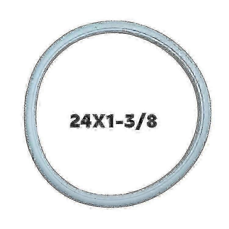 24-inch 3/8 PU Manual Wheelchair Tire Non-slip Solid Rear Wheel Replacement Accessory-24X1 3/8
