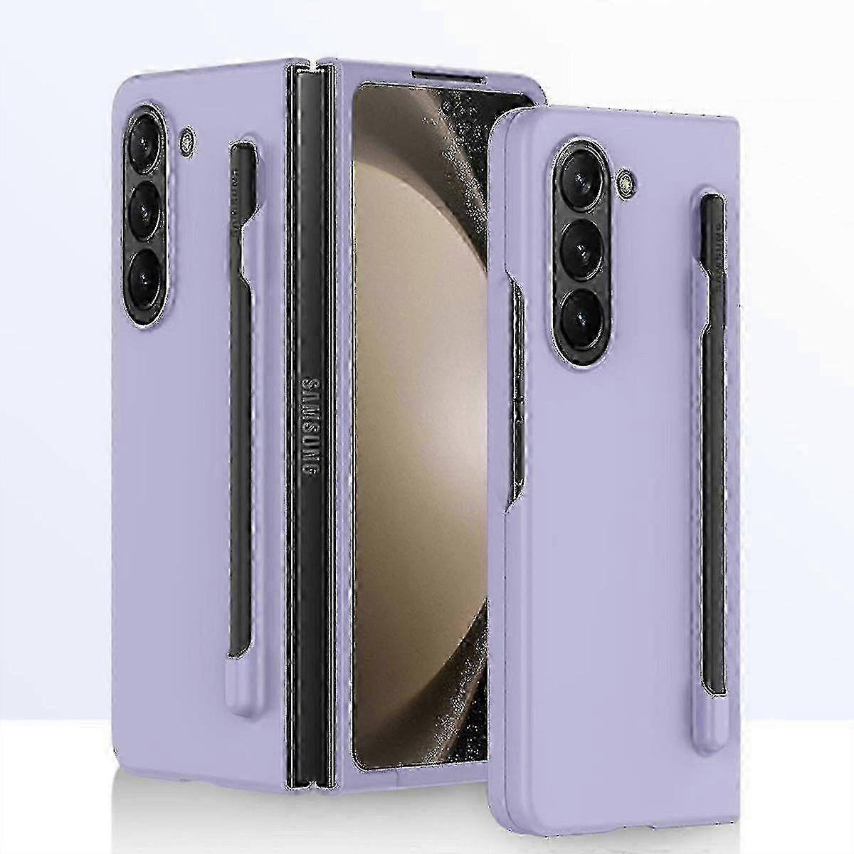 Z Fold 5 Case, Slim Ultra Thin Pc Shockproof Case Compatible Samsung Galaxy Z Fold 5 With S Pen Holder & Screen Protector f54 2025