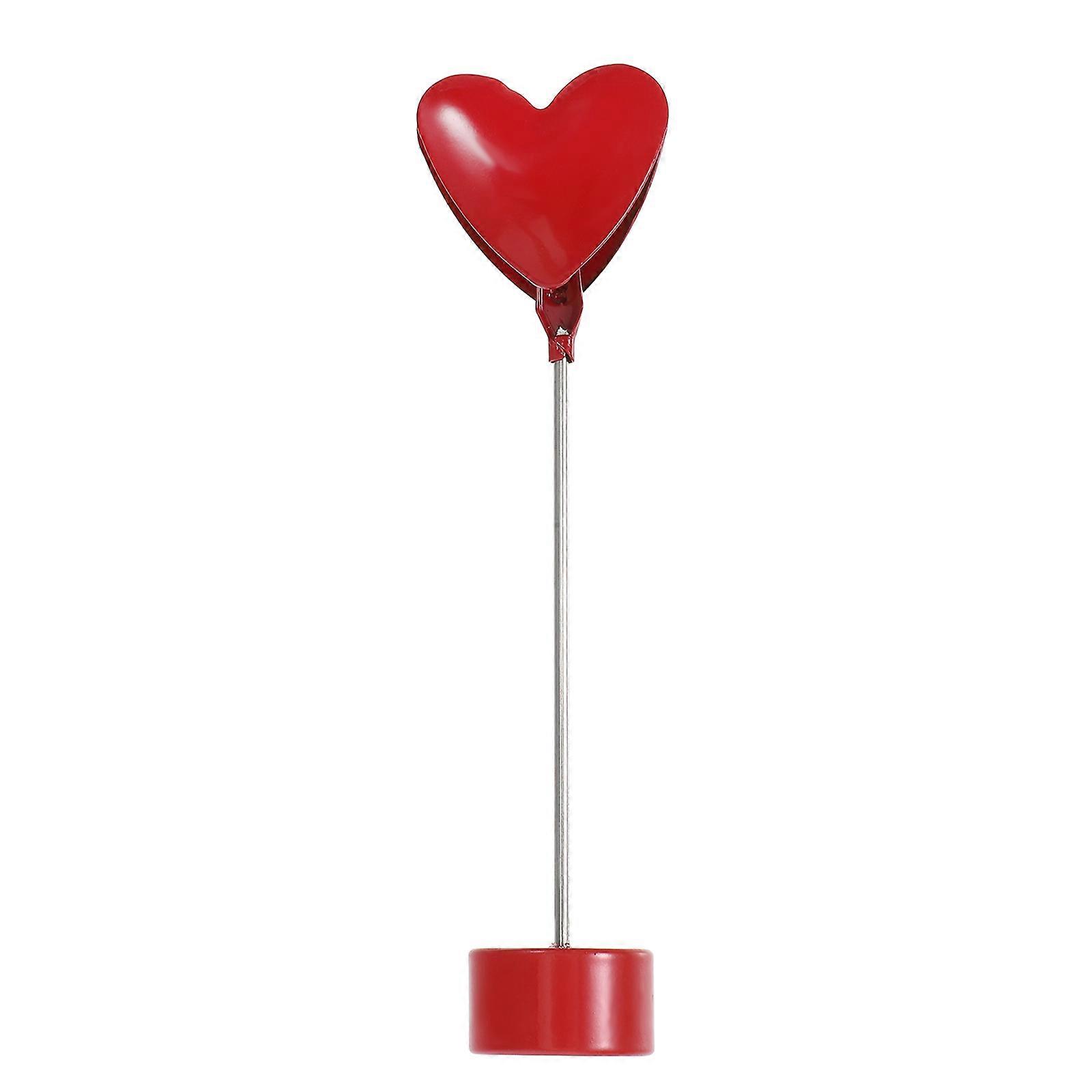 Photo Clip Metal Place Card Holder for Note Clipping 1 Piece Red Design