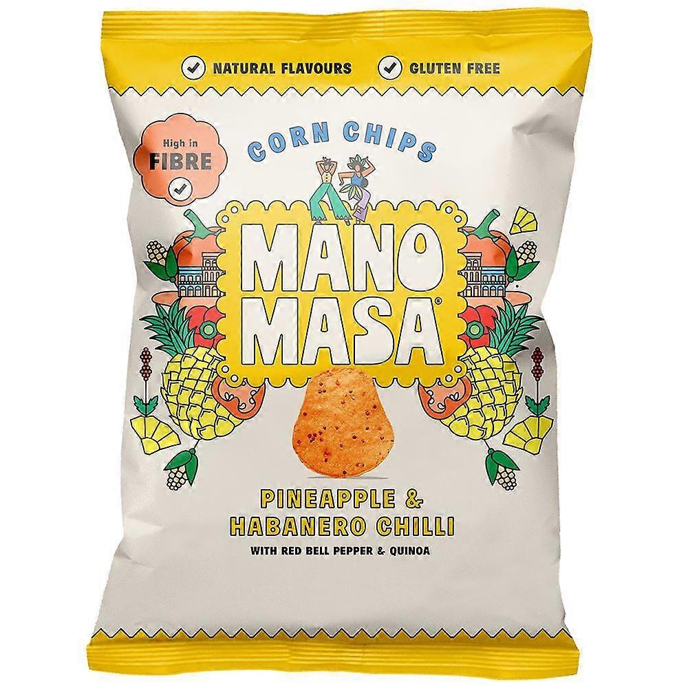 Manomasa Pineapple & Habanero Chilli Tortillas 140g - 12 Pack