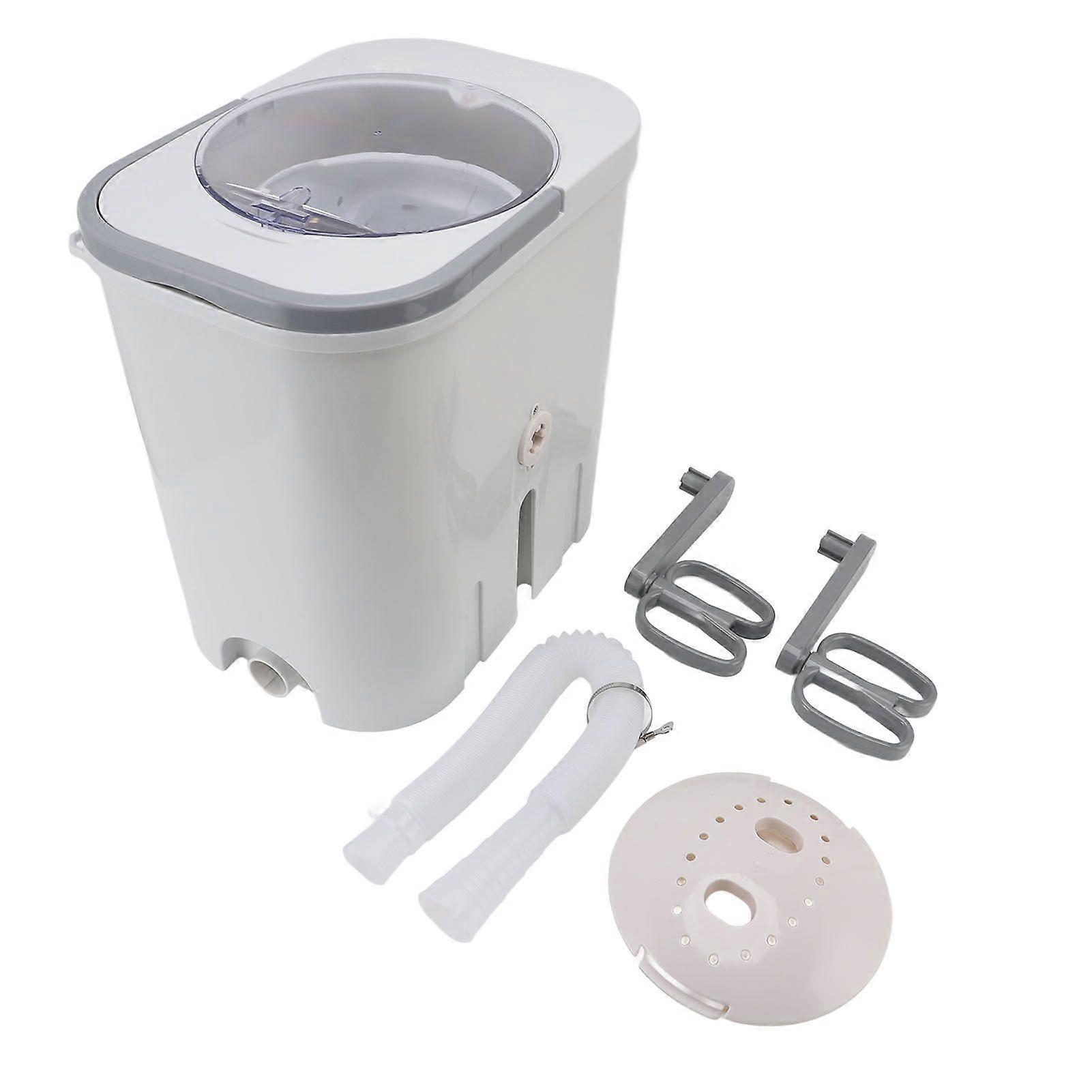 Manual Clothes Washer Energy Saving Portable Hand Crank Rotary Washing Machine for Dormitory Small Apartment
