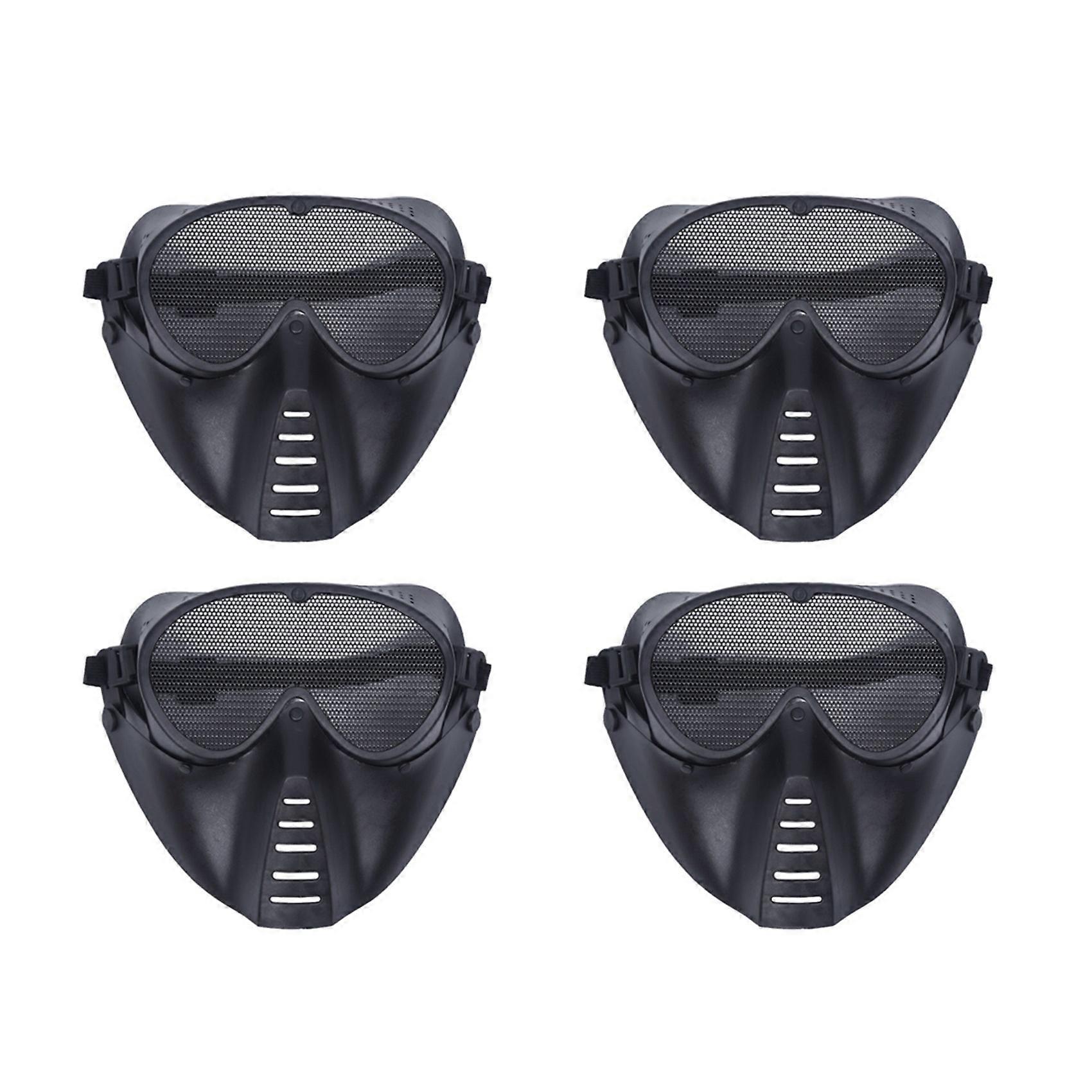4X Mask Protective Mask Black