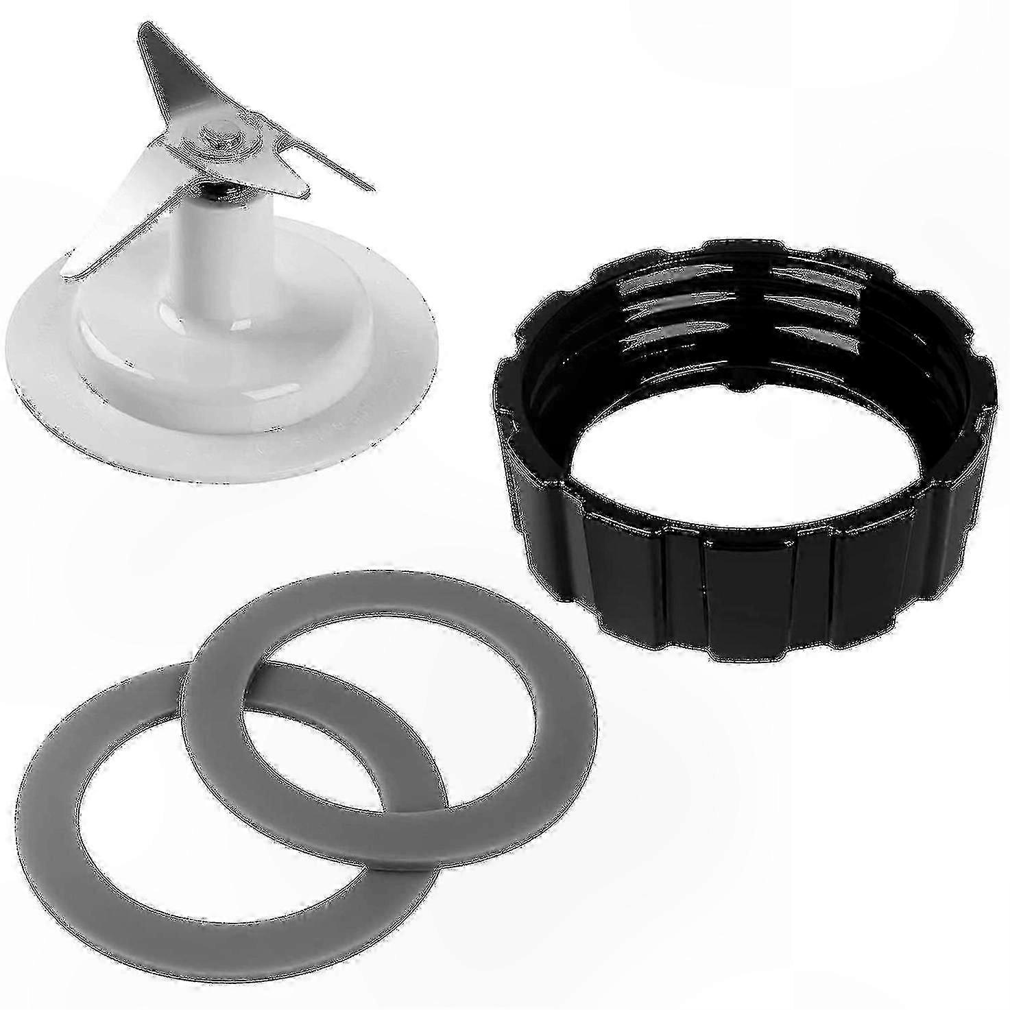 Smoothie Maker Parts - Blades, Base, and 2 O-Ring Gaskets for Bls