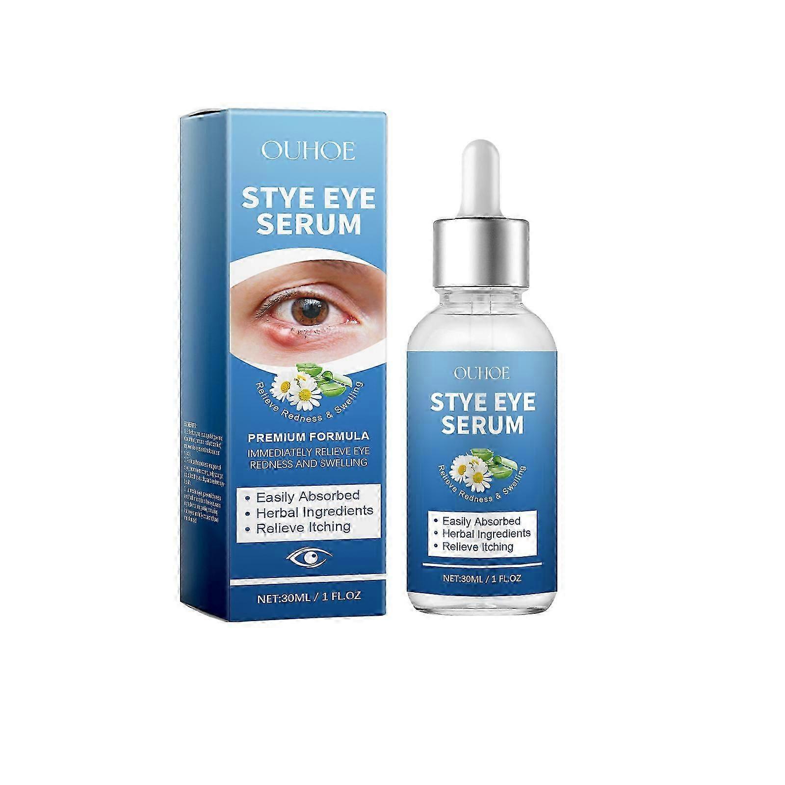 Eye care solution, gentle moisturizing eye care solution, relieves soreness, is a daily portable eye care solution