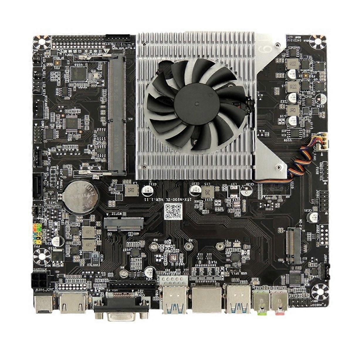 N100 Mini ITX Motherboard Quad Core Computer Mini Host HTPC
