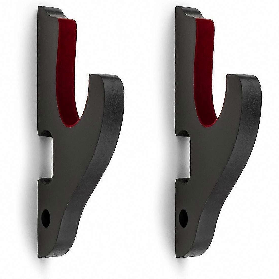 Sword Wall Mount 2/Set Adjustable Padded Hook Katana Holder Display Hanger for Samurai Tanto Sword