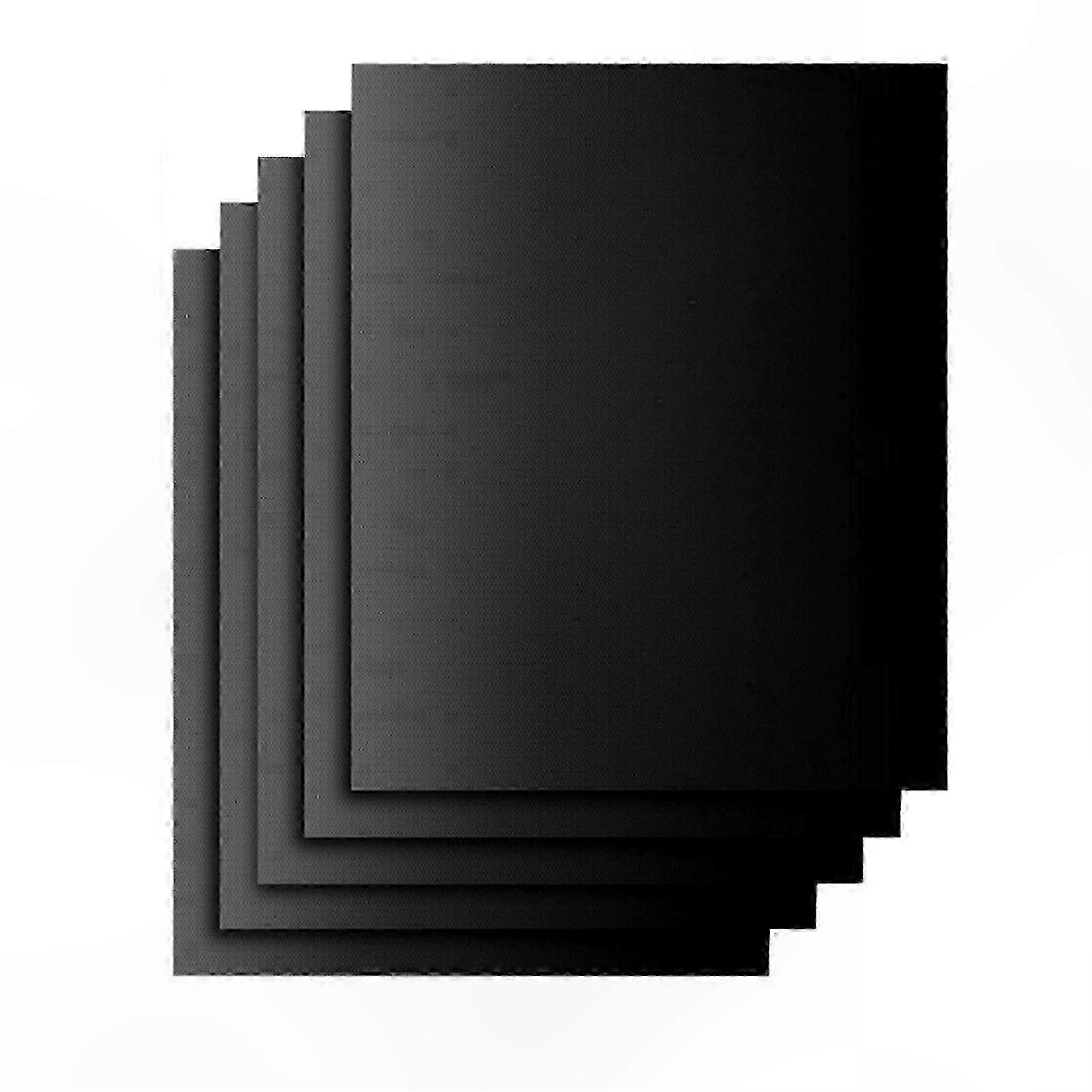 5-Pack Non-Stick Oven Liners for Baking and Roasting, Durable Teflon Sheets for Oven and Microwave