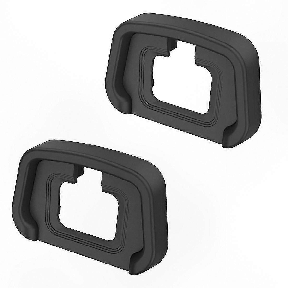 2-Pack Silicone Eyecup Cover for DSLR Cameras, Soft and Durable Eye Shield Replacement