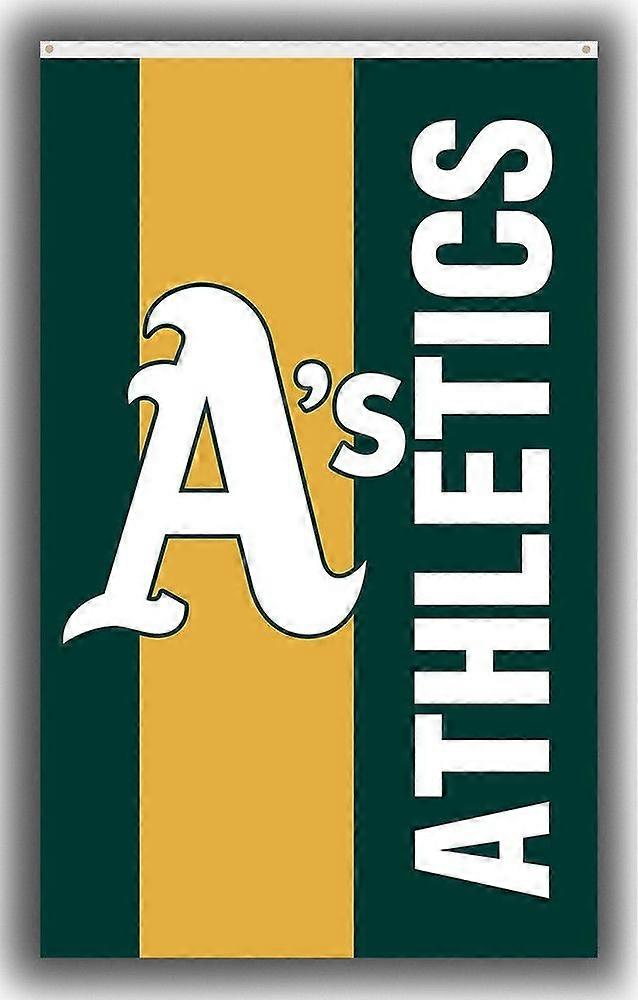 Oakland Baseball Team Suvenír Vlajka Atletika VerticalGood Banner