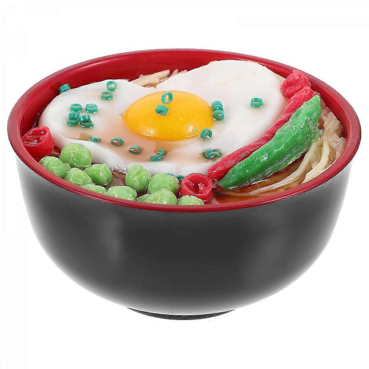 Miniature Food Model Tiny Noodle Models Fake Noodle Prop Simulation Food Model