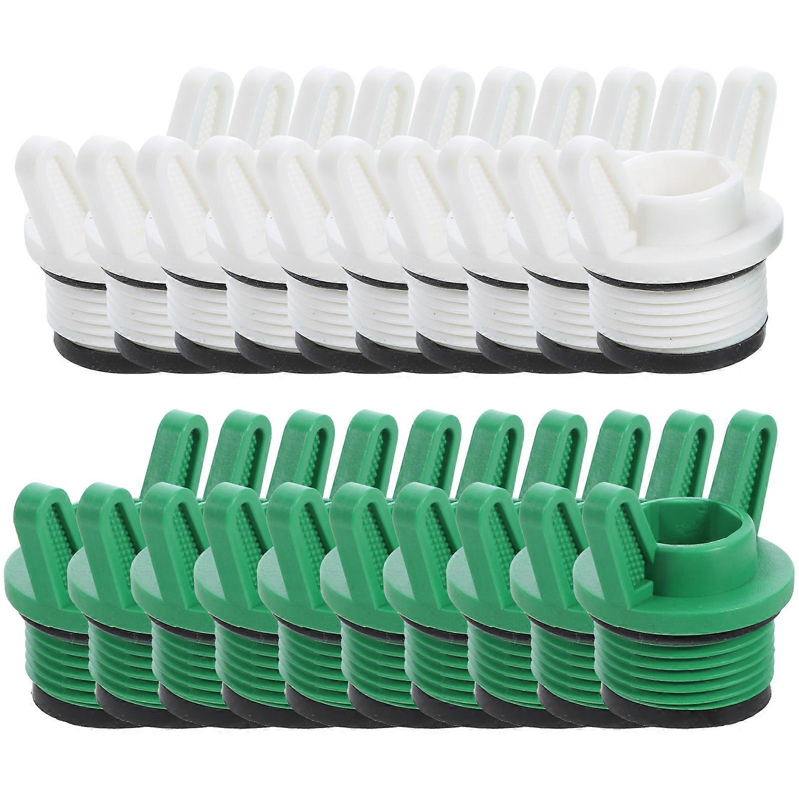 Replaceable Hose Stopper Plastic Hose End Plug Pack of 80Pcs for Outdoor