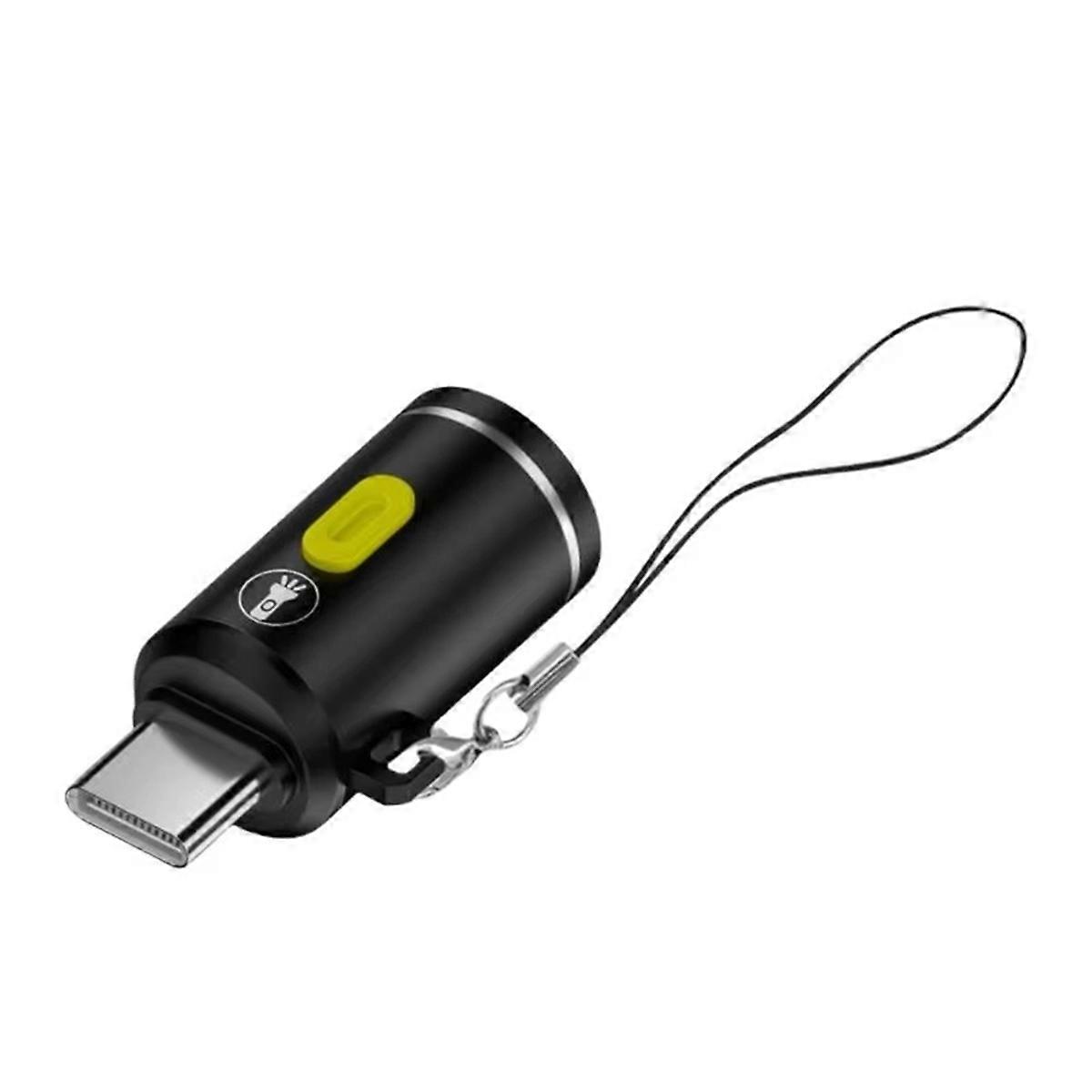 55KC Portable Mini Type C Flashlight Featuring High Brightness Small LED Light Mini LED Torches for