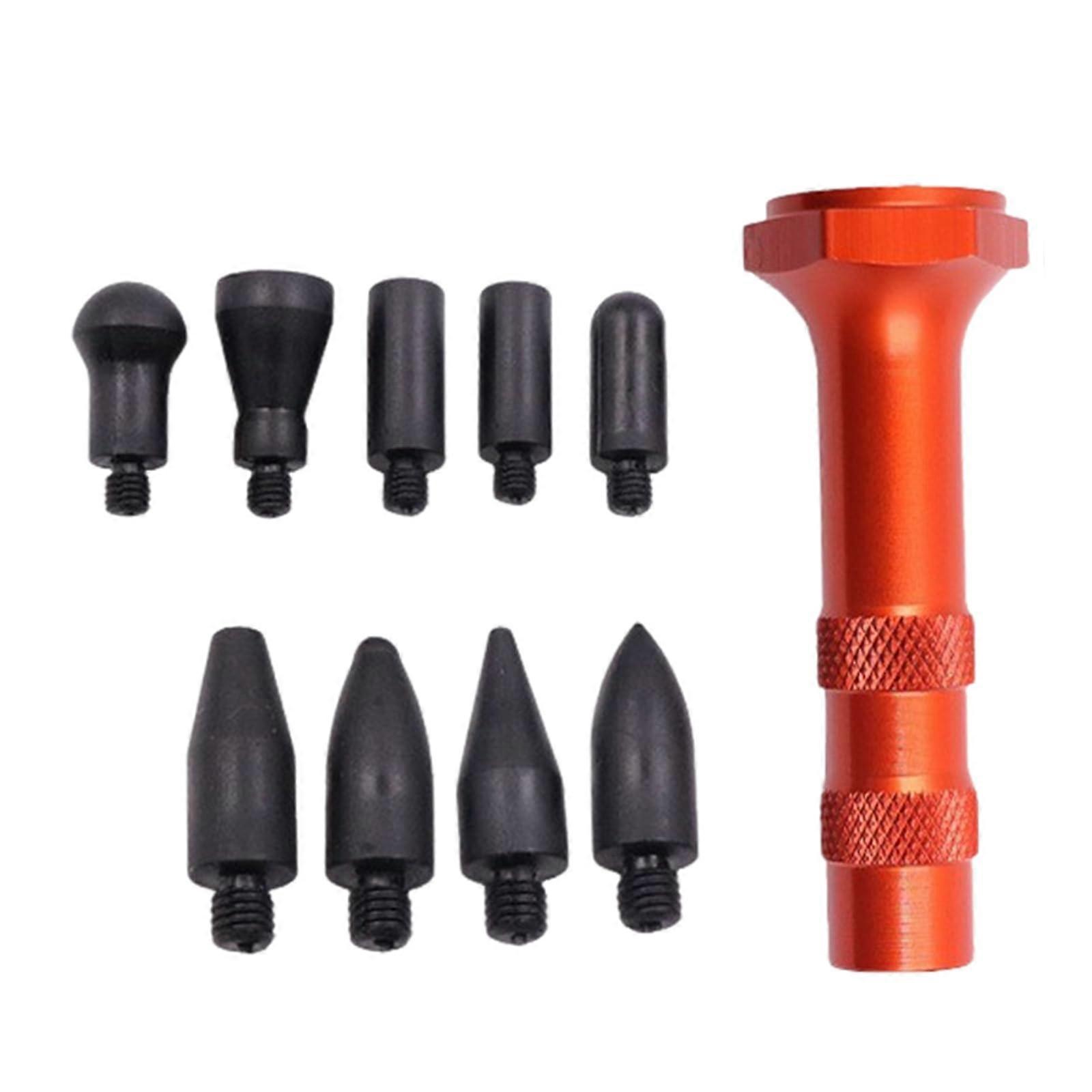 Car Dents Kit With Ergonomic No Scratch Metal Tip For Vehicle Finishing Plastic And Metal Dents Fix Kit