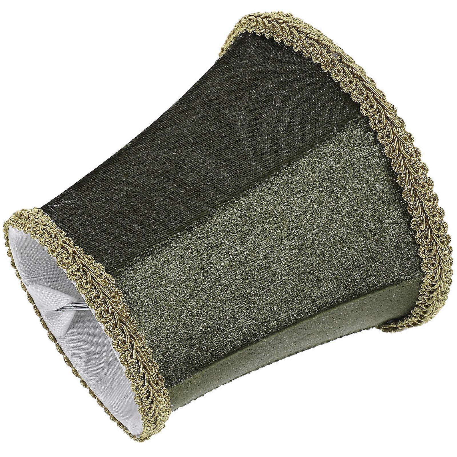 Dark Green Small Lampshade for Wall Light Shade E14 Base 3Pcs Lamp Cover