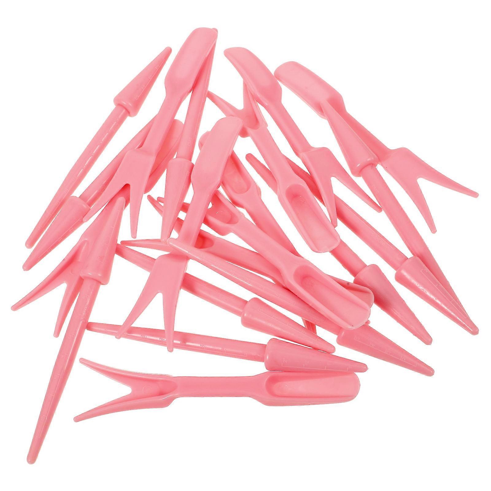 Garden Transplanting Tool Plastic Dibber for 100Pcs Seedlings Use